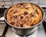 Foto del passaggio 5 della ricetta Torta banane e cioccolato senza burro