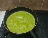 Foto langkah ke 2 dari resep Mille Crepes Greentea Cake (step by step).