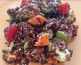 Foto del paso 4 de la receta: Ensalada de quinoa roja súper rápida y fresquita!
