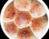 A picture of step 1 of Dinner rolls.
