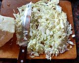 Foto del paso 2 de la receta: Ensalada tibia de repollo, puerro y calabaza