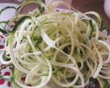 Foto del paso 2 de la receta: Espagueti calabacín con pasta