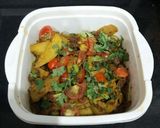 A picture of step 6 of Fried Aloo Wadian.