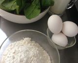 Foto del paso 3 de la receta: Panqueque con Relleno de Pechuga de Pollo Ricota y Espinaca