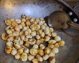 मखाना चाट रेसिपी चरण 2 फोटो