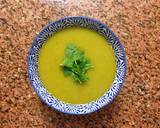 Foto del paso 6 de la receta Sopa de calabacín y cilantro