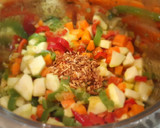 Foto del paso 3 de la receta: Puré de verduras y fiambre de pavo al pimentón