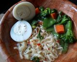 A picture of step 6 of One bowl meal.