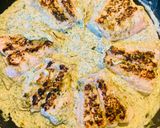 A picture of step 6 of Spicy salmon in creamy sauce.