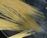 A picture of step 1 of Quick Vegetable Spaghetti.