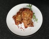 Mustáros-fokhagymás oldalas recept fázis 4 fotója