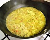 A picture of step 6 of Oats Celery Upma.