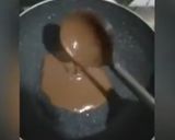 A picture of step 3 of Chocolate Pancakes.
