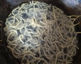 A picture of step 3 of Aloo bhujiya.