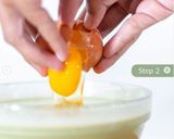 Foto langkah ke 2 dari resep Kue Lumpur Matcha.