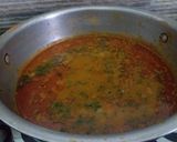 A picture of step 5 of Chiker Cholay with three Spices.