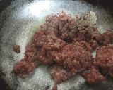 A picture of step 4 of Spaghetti Bolognese #15 minute or less cooking contest.