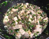 A picture of step 8 of Spicy Tofu and Beef.