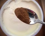 Foto del paso 4 de la receta: Melocotones flambeados con mascarpone a la vainilla y frutos secos