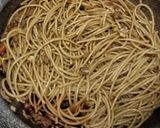 Foto langkah ke 4 dari resep Spaghetti mushroom bolognese.