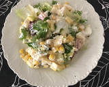 Foto del paso 4 de la receta: Ensalada. (plato único,con postre incluido)