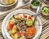 Foto langkah ke 4 dari resep Soto Betawi, kuah susu.