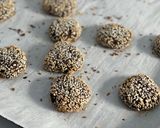Liszt nélküli, mézes csokis süti recept fázis 3 fotója