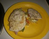 Foto del paso 4 de la receta: Pechuga de pollo rellena de curry y verduras