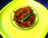 A picture of step 6 of South indian style ridge gourd chutney.