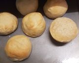 A picture of step 6 of Eggless bread rolls.