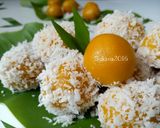 Foto langkah ke 4 dari resep Klepon Labu Kuning Lembut.