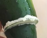 Foto del paso 3 de la receta: Chuleta de cerdo con pepino a la hierbabuena