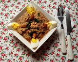 Foto del paso 3 de la receta: Cuscus semillado y huevo. ¡Muy nutritivo y fácil!