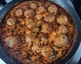 A picture of step 7 of Kashmiri Dum Aloo.
