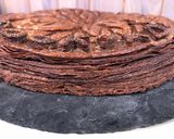 Une image de l'étape 5 de Galette tout chocolat.