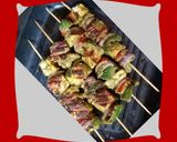 A picture of step 4 of Punjabi Hariyali Paneer Tikka.