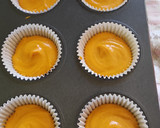 A picture of step 3 of Passion Flavored Cupcakes.