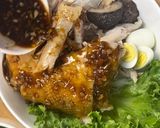 A picture of step 7 of Vietnamese Chicken Noodle (Dry) Miến Gà Trộn.