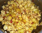 A picture of step 6 of Spicy Aloo gobhi.
