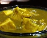 A picture of step 5 of Palak paneer.