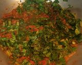 A picture of step 6 of Egg Palak Curry.