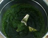A picture of step 2 of Spinach malpua.