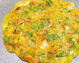 A picture of step 7 of Veg Rice Pancake.