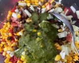 A picture of step 5 of Kala Chana Chaat.