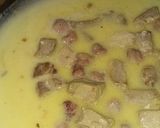 Foto del paso 3 de la receta: Spaguetini con salsa Reynaldo (cerdo salchicha parmesano)
