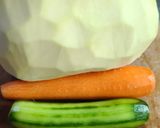 Foto langkah ke 1 dari resep Som Tum /Green Salad papaya Thailand.