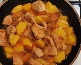 Une image de l'étape 10 de Sauté de porc laqué à l'ananas.