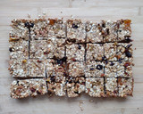 Foto del paso 7 de la receta: Barras de cereales veganas de banana, nueces y avena (sin azúcar, sin gluten)