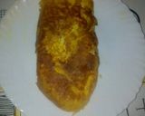 Foto del paso 2 de la receta Rollo de tortilla de patatas relleno de beicon, jamón york y queso
