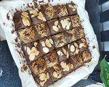 Foto langkah ke 4 dari resep Fudgy Brownies Gooday Chococino.